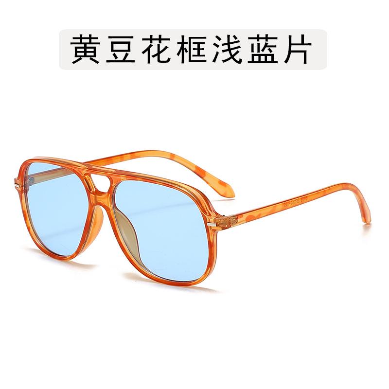 Vintage Style Women Sun Glasses Double Bridge UV400 Protection Sunglasses for Men Driving Fishing Woman Sun Glass