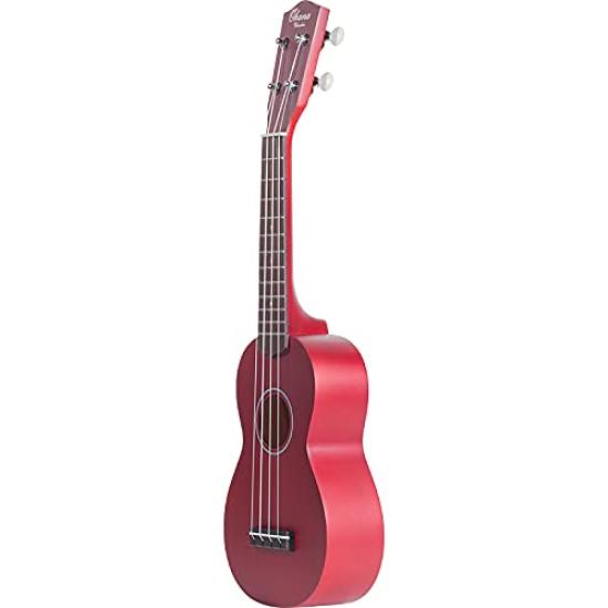 

Ohana Ukuleles Soprano Size Mahogany Red SK-10