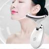 ES-1081 Professional Neck Rejuvenation Device with Multi-Color LED Light Therapy for Facial Lifting and Anti-Aging Skincare