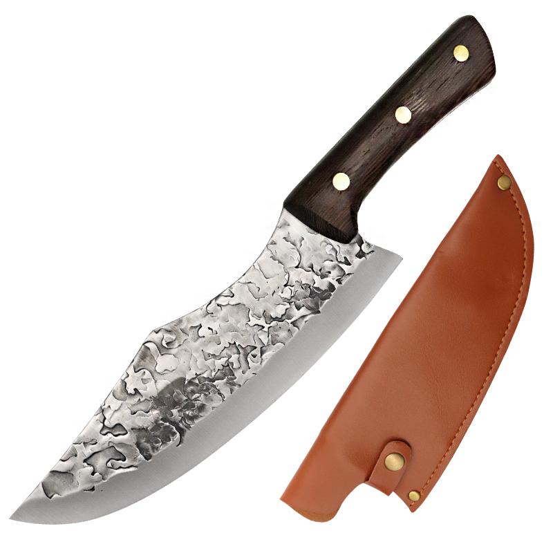 Kitchen Boning Knife Stainless Steel Slicing Knife Fish Knife Meat Cleaver Butcher's Knife Cooking Tools with Cover