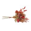 Autumn Bouquets Artificial Rose Flowers Silk Maple Leaves Fall Decoration DIY Flower Arrangement for Wedding Home Garden