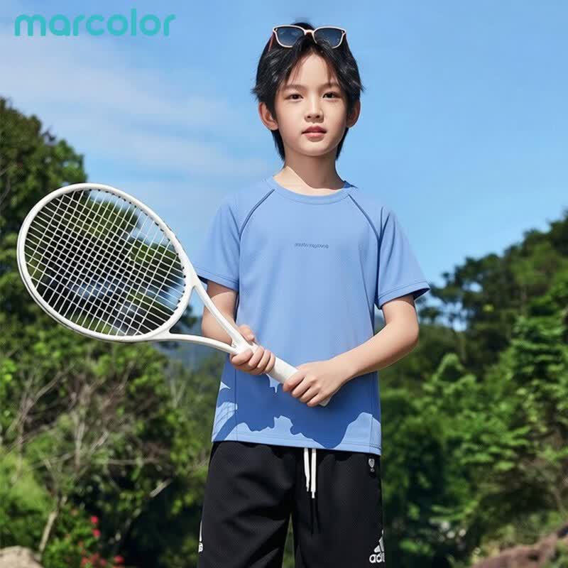 Kids' Quick-Dry Breathable Mesh Short Sleeve T-Shirt