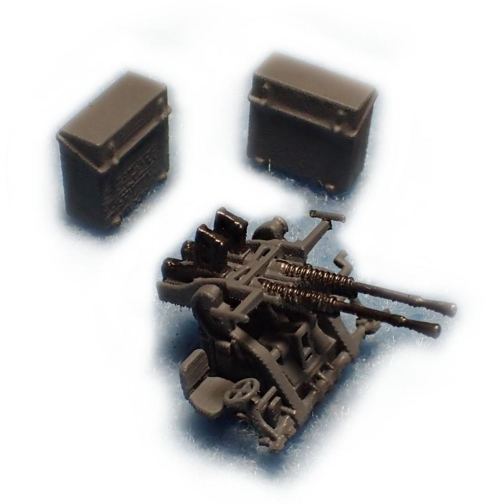 IJN Type 96 25mm Twin Machine Gun Set 1/144