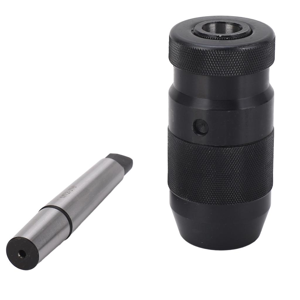 Self Tighten Drill Chuck 1‑16mm High Accuracy Keyless Hand Drill Chuck with MT2‑JT6 Shank