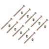 10 Sets Baby Bed Crib Screw M6 Galvanized Stainless Steel Hex Socket Head Cap Screws Hardware Kit