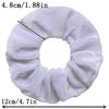 6pc/lot Scrunchies Velvet Scrunchies Hair Accessories For Women Elastic Bands Elegant Ponytail Solid Colors White Black Coffee
