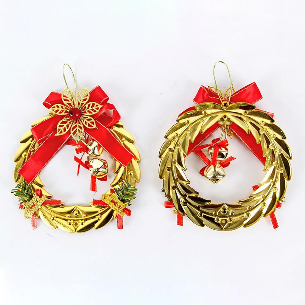 5.9 Inch Christmas Plastic Electroplated Bell Accessories Christmas Tree Pendants Christmas Decorations Accessories Scene Layout Props