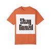 Stay Tuned Garment-Dyed Unisex T-shirt, Trendy Casual Wear, Gift for Music 3