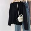 Plus Size Women V Neck Asymmetric Brushed Thermal Base Layer Top For Autumn Winter