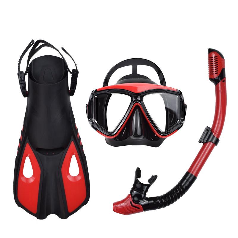 Norman Adult Full Dry Anti-Choke Snorkel Set