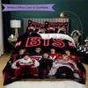 Youthful Sleepover Party Threepiece Set 1 Duvet Cover 2 Pillowcase Without Core Without Core Soft And Comfortable Bedding Set