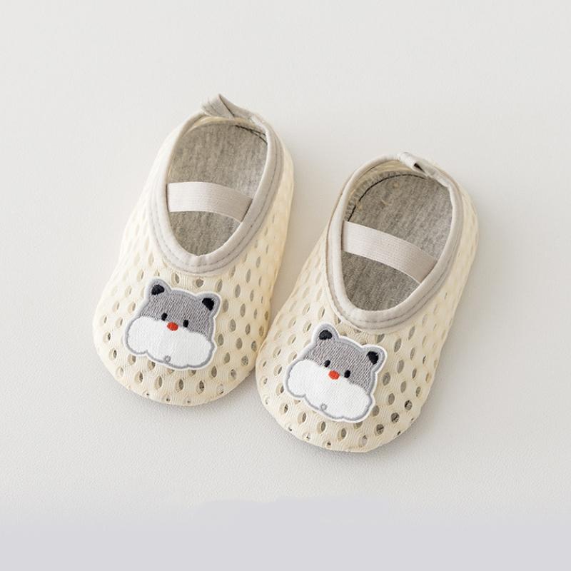 Baby Shoes For Boys Girls Cartoon Socks Toddler Hollow Out First Walkers Anti Slip Soft Sole Non Slip Children's Shoes Indoor Floor Sock