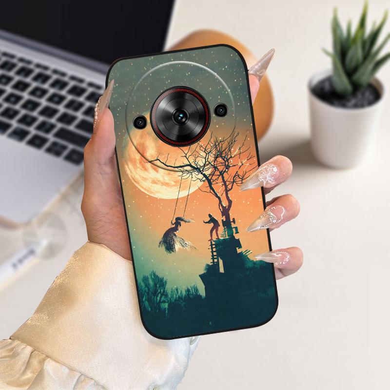 For ZTE Blade A75 5G Case V60 Smart TPU Soft Silicone Cool Phone Cover For ZTE Blade A75 4G Waterproof Bumper Fundas Phone Bags