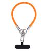 Custom Eco-Friendly Durable Mobile Phone Hand Wrist Lanyards Keychain Sports Polyester Woven Short Wrist Strap Lanyard Phone