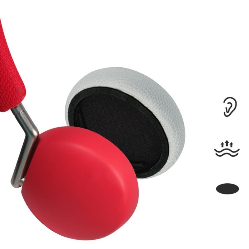 Durable Mesh Ear Pads Ear Cushion for Libratone Q Core Headphone Earpads Headphone Sleeves Qualified Mesh Ear Pads
