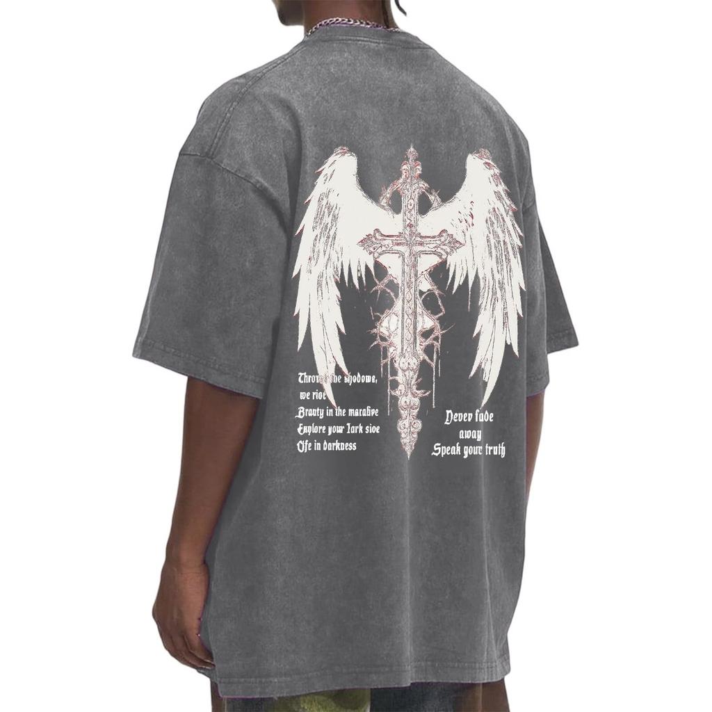 Pánské nadměrné tričko Sportovní tričko Pánské Topy Krátký rukáv