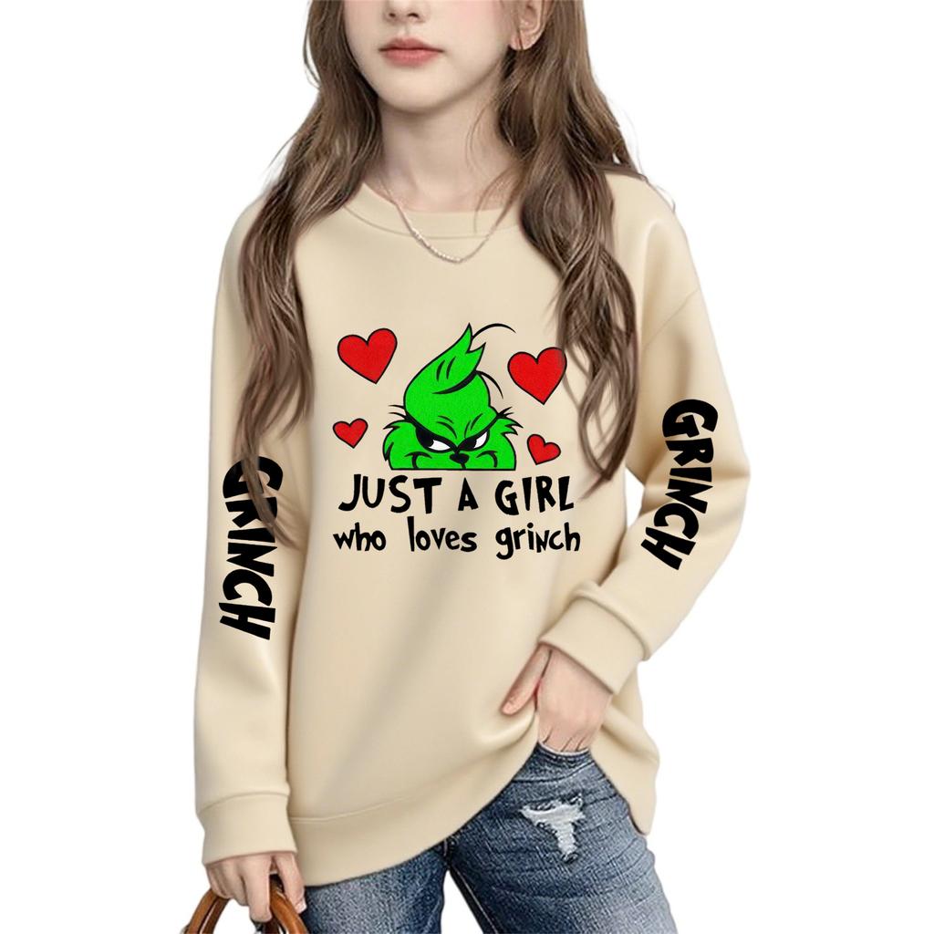 Gutter Jenter Barn Mote Daglig Allsidig Uformell Uformell Sweaters Daglig Langermet Patchwork Topp Gensere