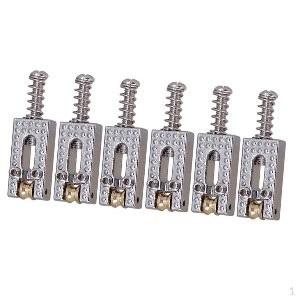 Of 6 Stretcher Roller Electric Guitar Zinc Alloy