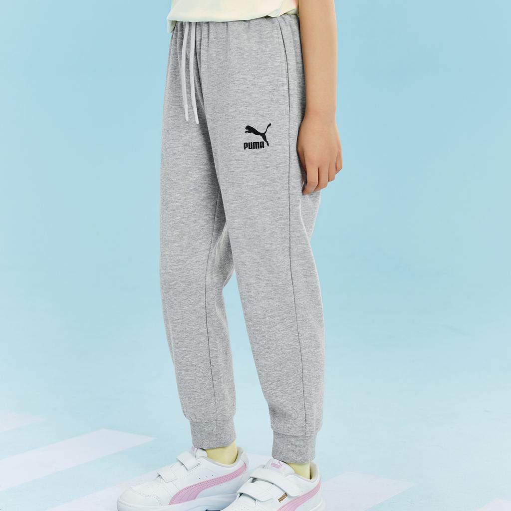 PUMA Knitted Sweatpants Medium Heather Gray 353924108204-00502