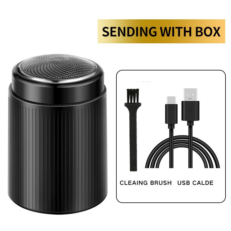 Portable Rechargeable Men's Double-Head Mini Electric Travel Shaver