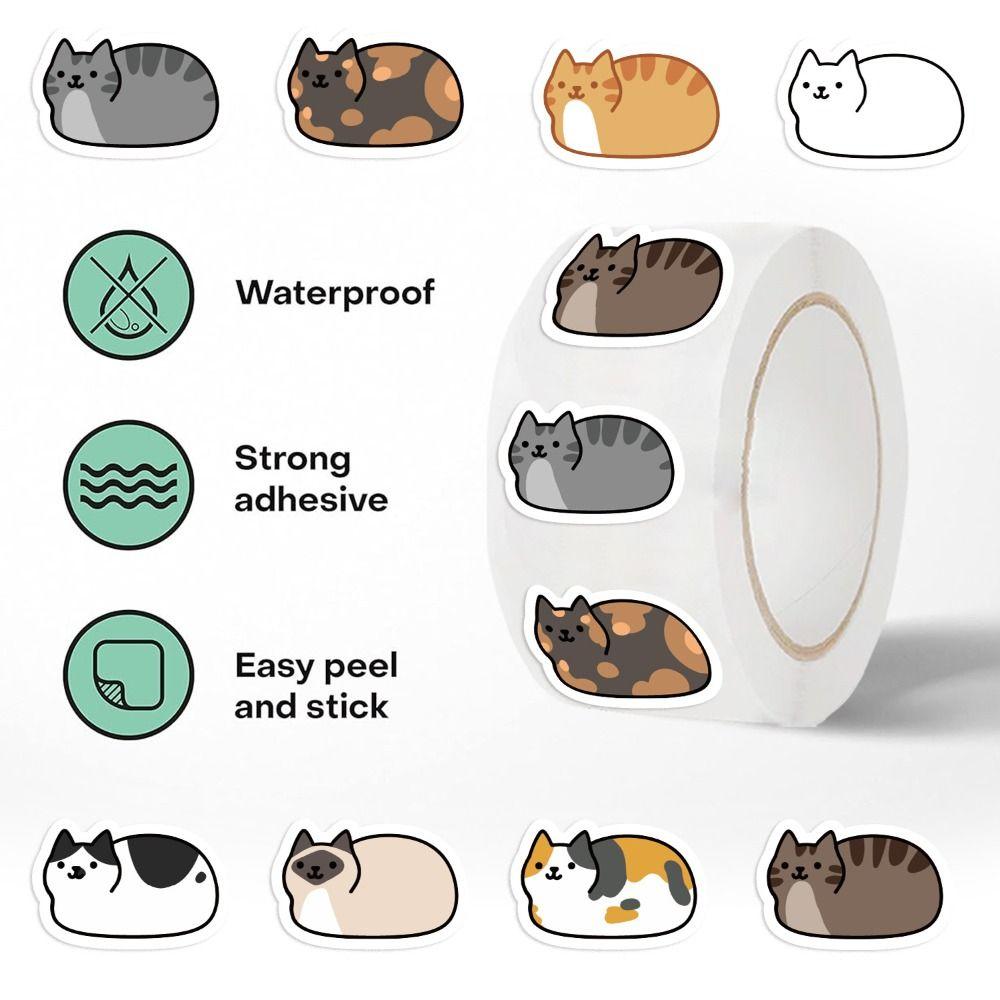 

DIY Animals Sticker Pvc Journal Sticker 2025 Envelope Sealing Sticker Gift