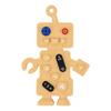 1pcs Baby Silicone Teething Toys, Robot Shape Teether Chew Toys By Key for Baby Learning Colors Sensory Educational Toys