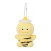 Pikapon Plush Mascot Keychain for Kids, Yellow, One Size