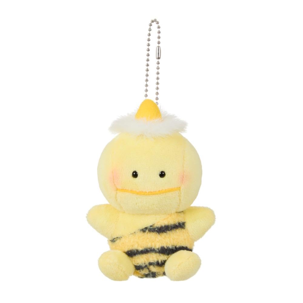 

Sekiguchi Pikapon Plush Mascot Keychain for Kids, Yellow, One Size