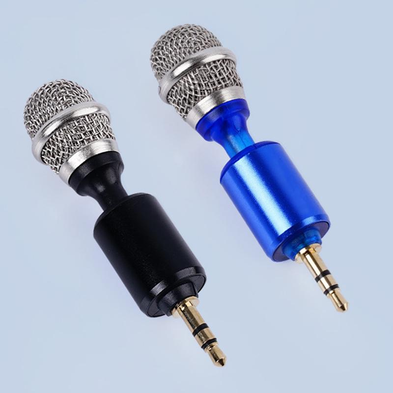 Mini Bendable Metal Recording Microphone Portable Plug And Play Mic For Podcast Voiceover Video Conference Lecture
