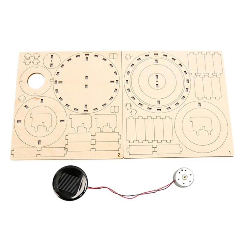 Science Experiment Kits Rotary Double Rings Model Kits DIY Physics Experiment Set STEM Toy For Classroom Demonstrations 1