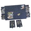 Puzzle Board with Dust Cover and 4 Drawers Portable Jigsaw Puzzle Workstation Felt Mat for Home