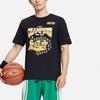 Li-Ning CBA Championship Commemorative Short-Sleeve T-Shirt Men Tops Black ATSSC39-1
