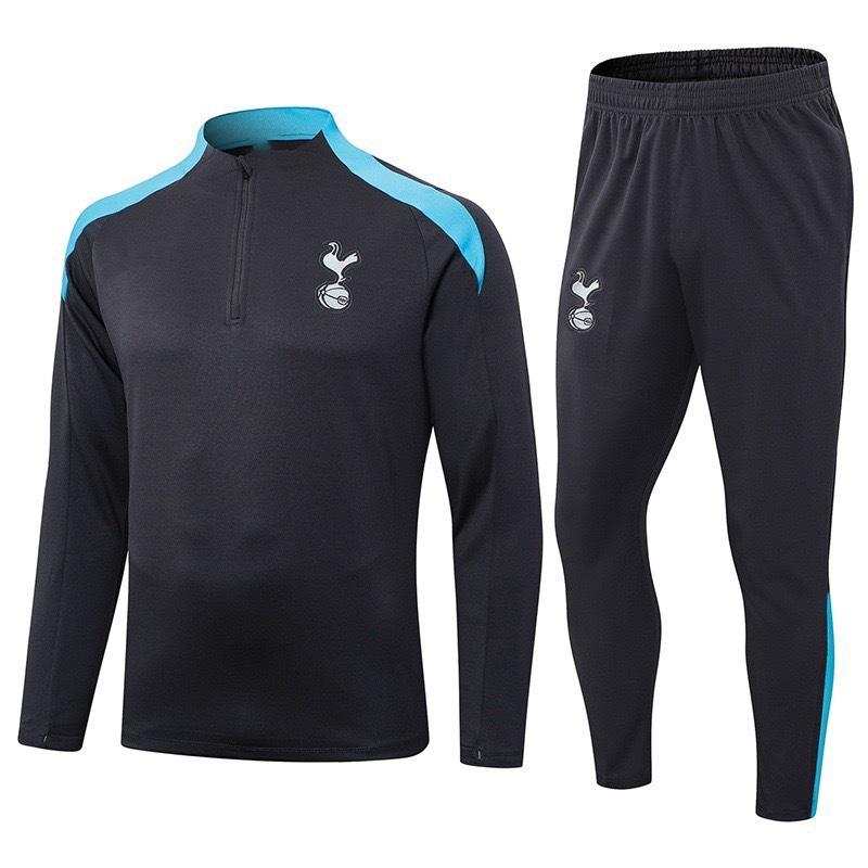 Autumn And Winter Real Madrid Barcelona Arsenal Training Suit Long Sleeve Half Zipper Football Suit Sportswear Adult Suit