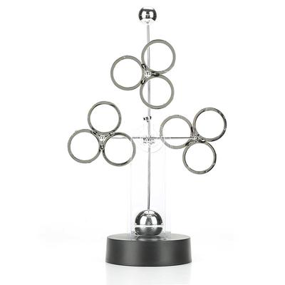 Electronic Perpetual Motion Revolving Celestial Model Kinetic Art Craft Desk Decoration