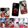 Coque Cover for Samsung Galaxy A55 A56 A25 A36 A54 S8 S9 S21 S20 FE A53 A13 A12 A14 A33 A70 A71 A51 A21S Case Cartoon Inuyasha