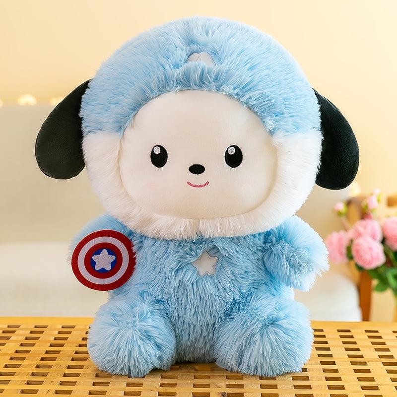 

Cute Captain Adorable Superhero Plush Toy Kids Birthday Gift Bedroom Or Office Companion Wholesale Activity Toy Captain,45cm/17.72in