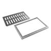 Robust Stainless Steel Drain Cover for Effective Drainage Anti Slip Design for Safe Use in Patios Gardens and Outdoor Areas
