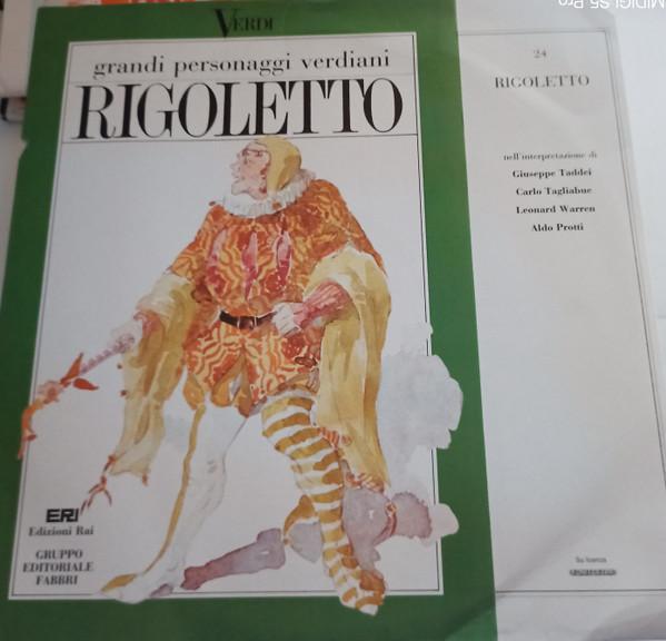 

LP Record GIUSEPPE VERDI Verdi Edizioni Rai 24 Rigoletto 394247 Gruppo Editoria 1983 Italy Classical Used