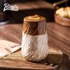 Bincoo Elegant Textured Glass Coffee Cup