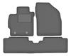 Velour Graphite Car Mats For: Toyota Corolla E14 / E15 Station Wagon, Sedan (2007-2012)
