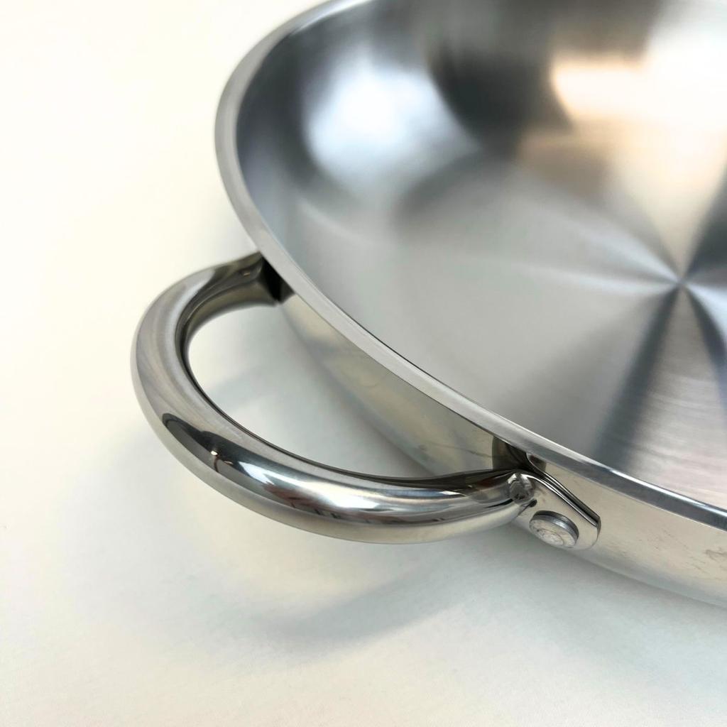 Poêle à frire en inox 32 cm Elo Profi Therm ref. 2456226