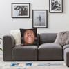 Funny Anchor Ishowspeed Square Pillowcases Polyester Sofa Cushion Case Cool Decorative Throw Pillow Case 40*40