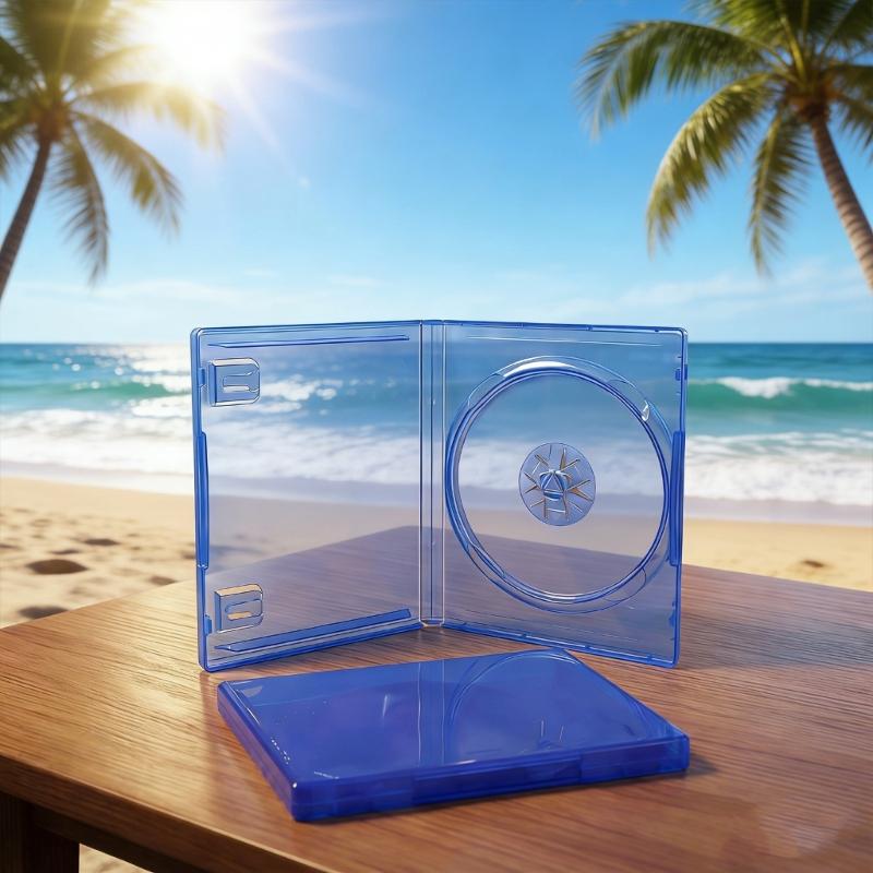 Space Saving Stackable CDs Holder Design for Organized Game Collection ABS Plastic Game Disc Organizers