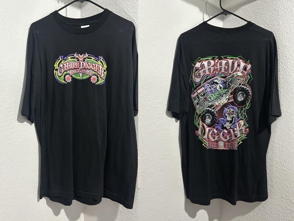 2 Sides Grave Digger Monster Truck Tee Shirt S5XL SN280 Unisex T-Shirt M