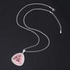Schmuck Simulation Farbiger Schatz Damen Pulloverkette Anhänger Hauptstein 23 * 23