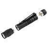 395nm UV Flashlight AAA Battery Powered Mini Blacklight Pocket Clip Black Aluminum Pen Light
