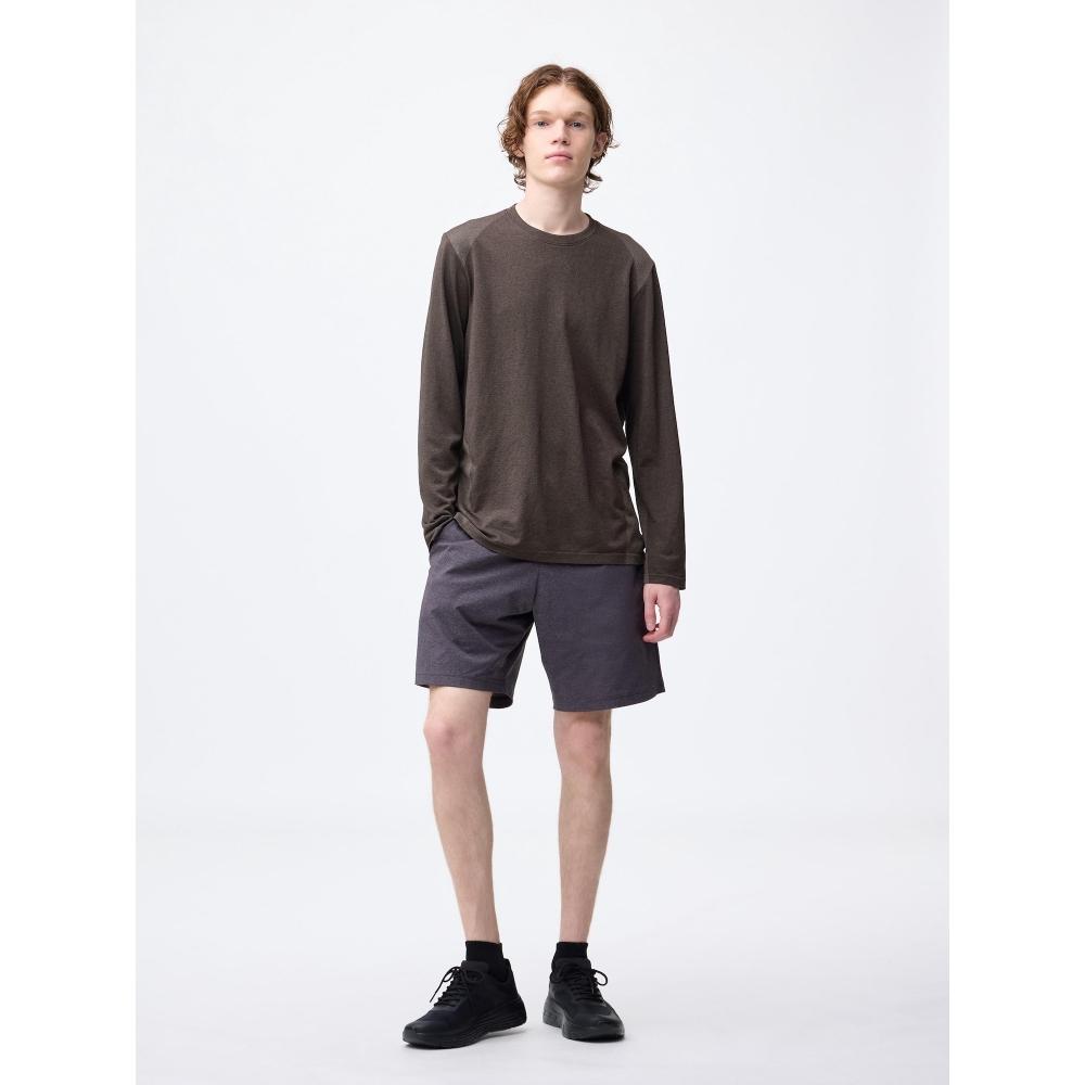 Gu By Uniqlo Side Seamless Crew Neck T Long Sleeve  Ga
