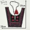 Embroidered Polyester Colored Lace Collar Ethnic Style Diy Lace-Up Lace Fake Collar Dress Accessories