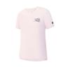 Tennis Fashion Minimalist Classic Retro Sports Casual Comfortable Versatile Short Sleeve T-Shirt Women Tops Lotus-Pink A11W613102FPK