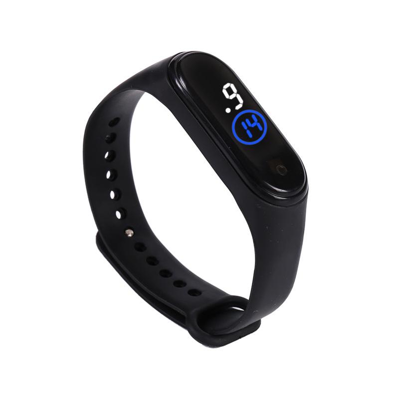 Waterproof Sports Wristband Watch With Led Electronic Casual Trend Touch Screen For Men Women And Students